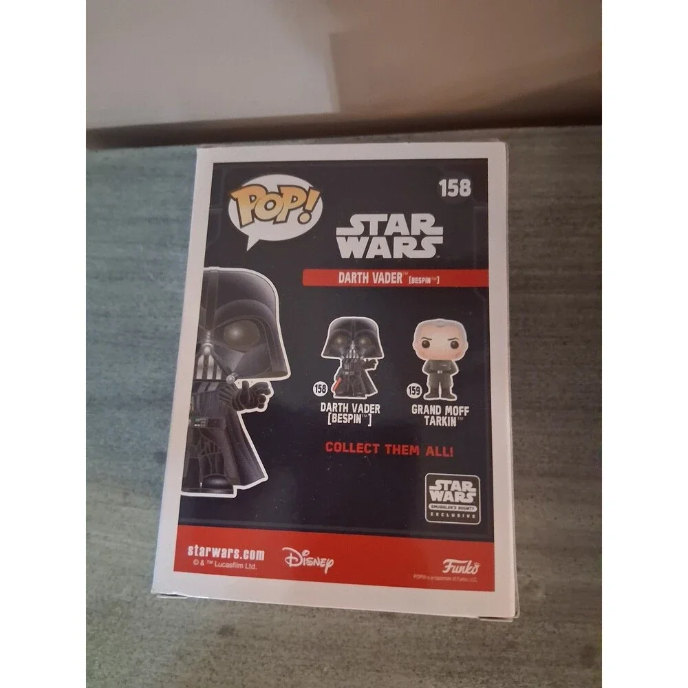 NIB Funko POP! Star Wars Darth Vader (Bespin) #158 Figure Smuggler's Bounty